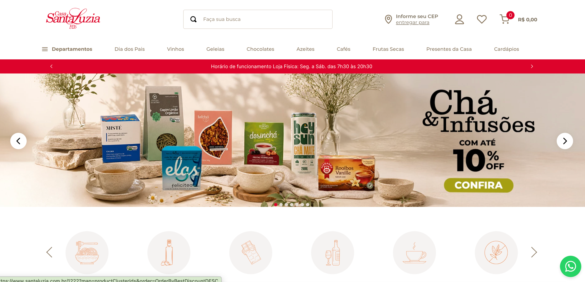 E-commerce Casa Santa Luzia — projeto desenvolvido pela e-Plus