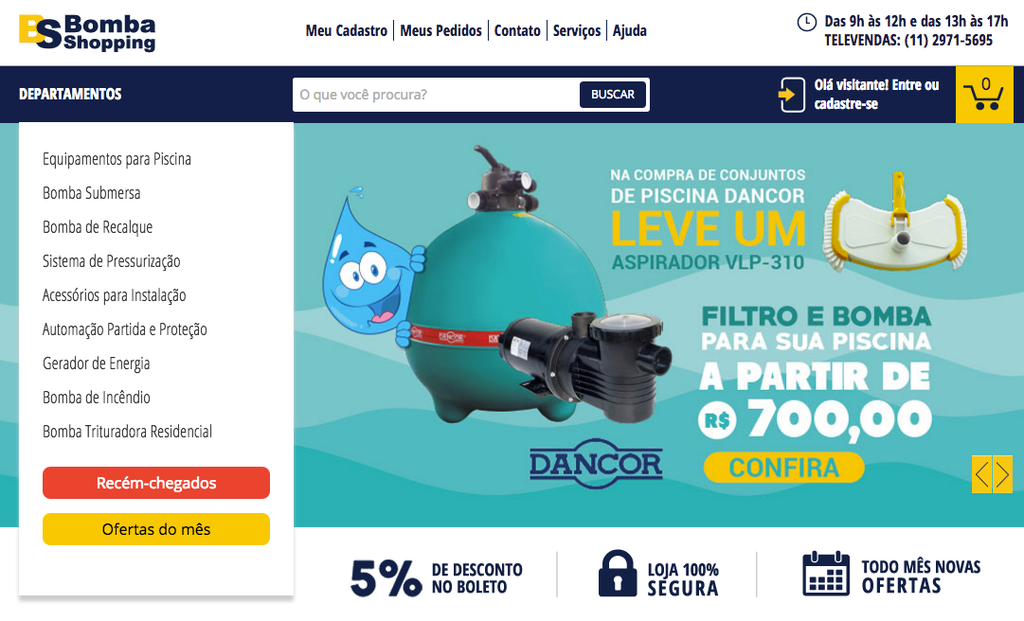Loja Virtual aumenta em mais de 10 vezes as vendas na Black Friday 2015