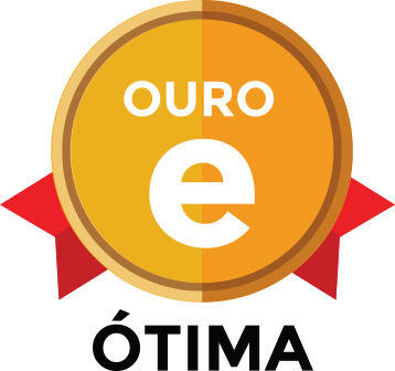 Medalha para sites de e-commerce com ótima reputação