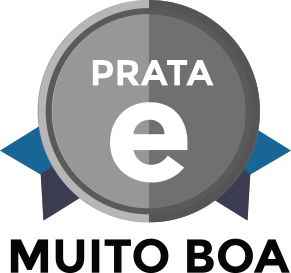 Medalha Ebit para lojas online com reputação muito boa