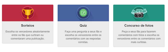 Coisas que você pode criar por meio do Facebook Timeline Contest