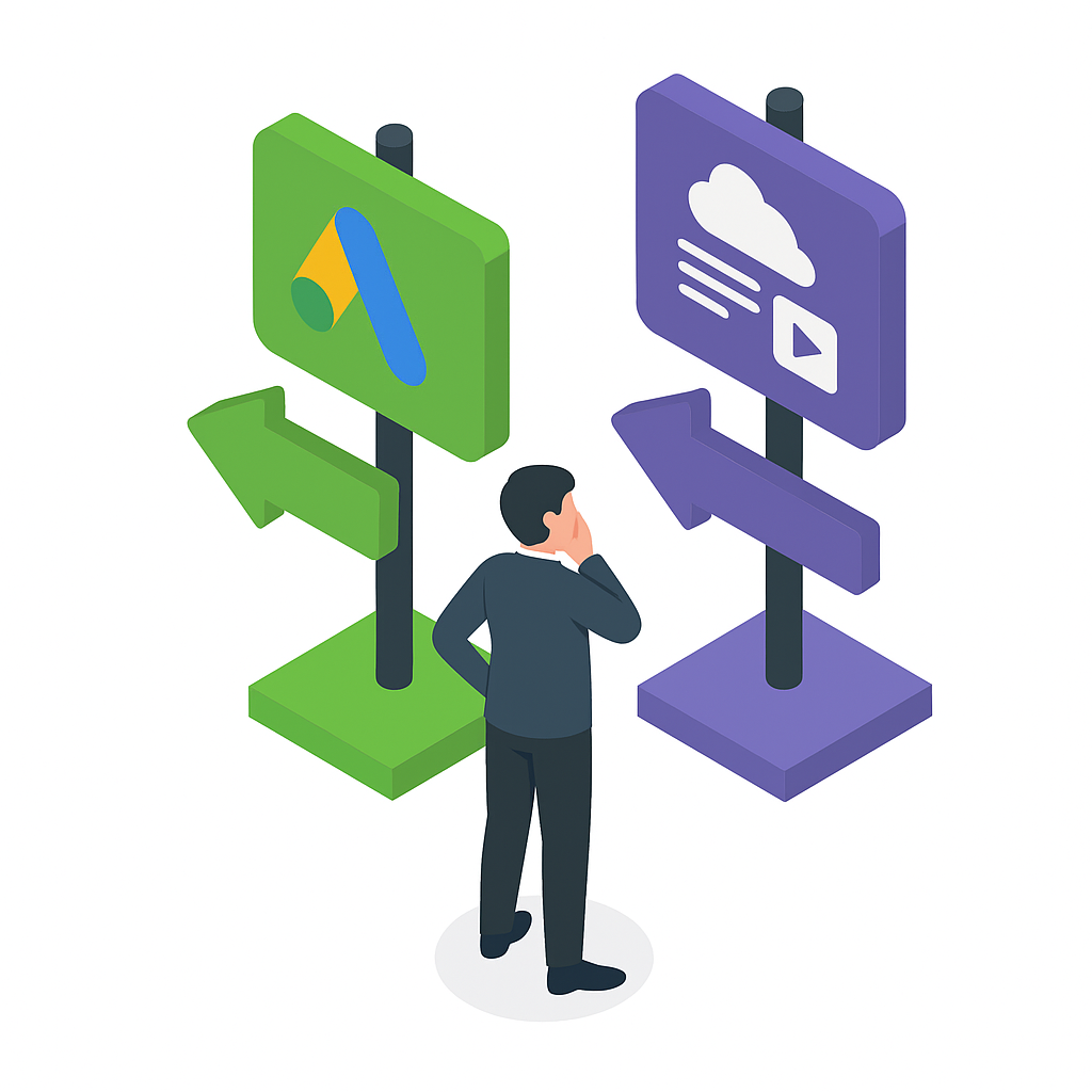 Google Ads vs. Outras mídias: qual canal traz mais previsibilidade para B2B?