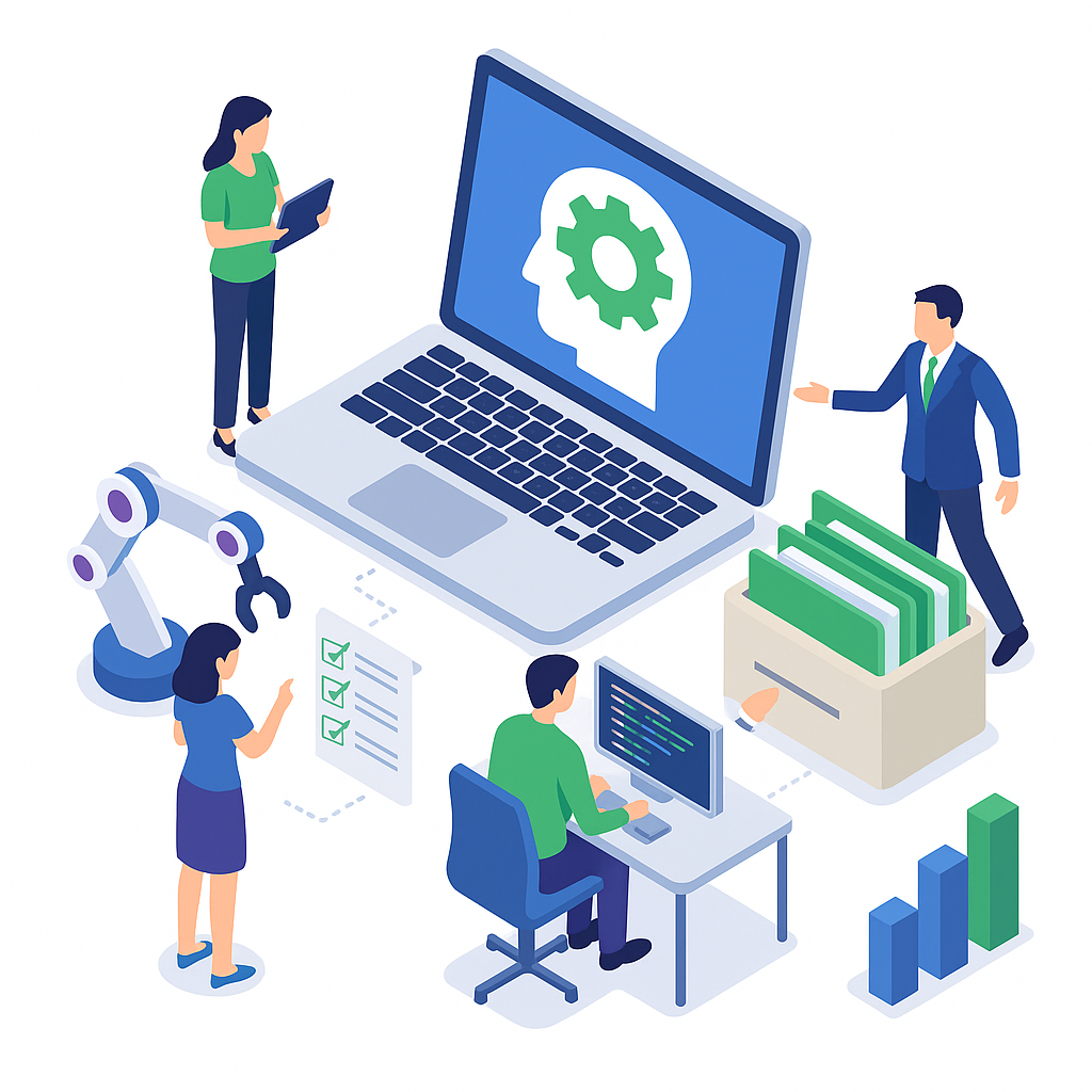 Automação inteligente: como usar Inteligência Artificial para eliminar tarefas manuais e aumentar produtividade
