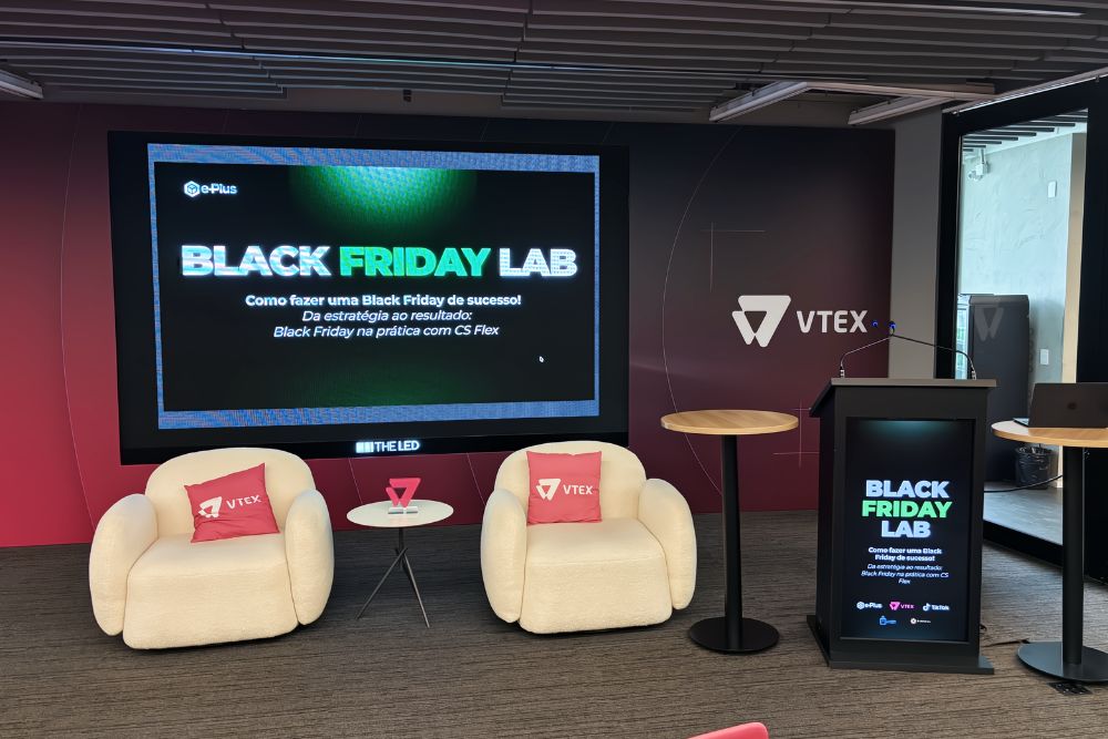 Black Friday Lab reúne e-Plus, TikTok e VTEX para mostrar como vender mais em 2026